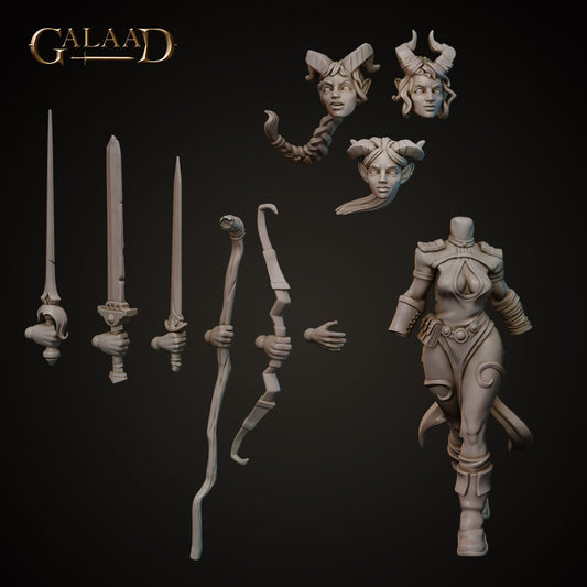 Galaad - Modular Walking Tiefling - Tieflings 2023 June