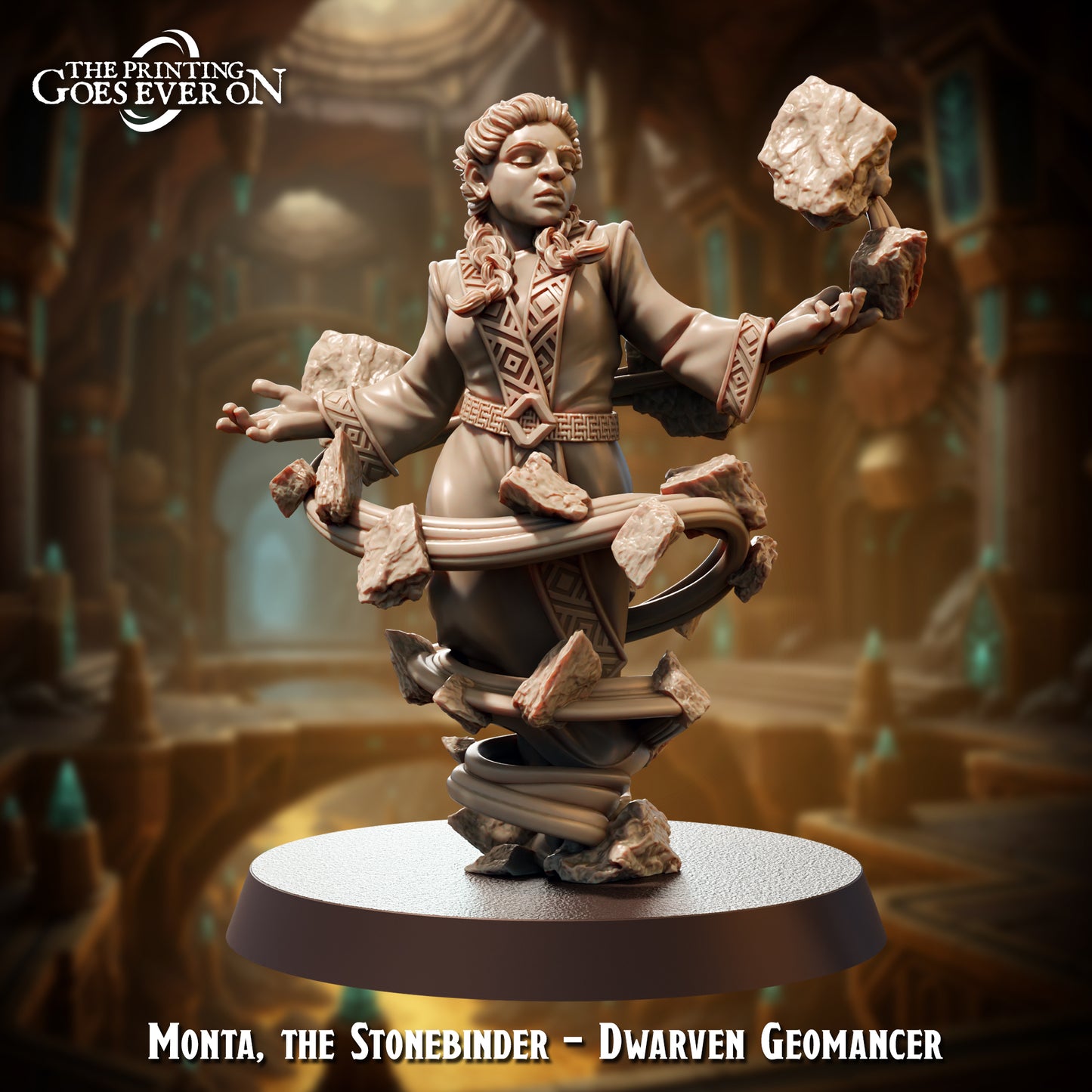 The Printing Goes Ever On - Monta, the Stonebinder - Spiders of the Forge 2025 November