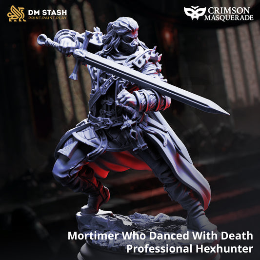 DM Stash - Mortimer Who Danced With Death, Professional Hexhunter (Masked) - Crimson Masquerade 2025 September