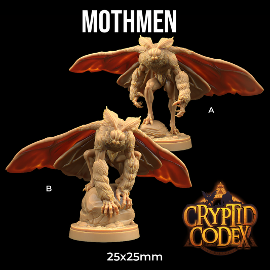 Dragons Trappers Lodge - Mothmen - Cryptid Codex 2025 October