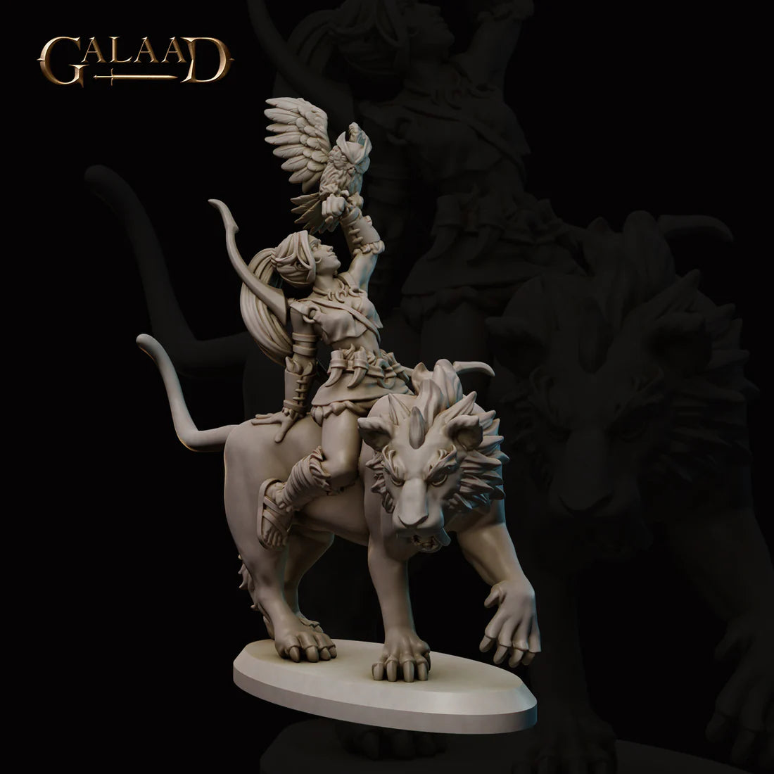 Galaad - Mounted Amazon Bird Human Ranger - Amazon and Shamans 2022 Noviembre