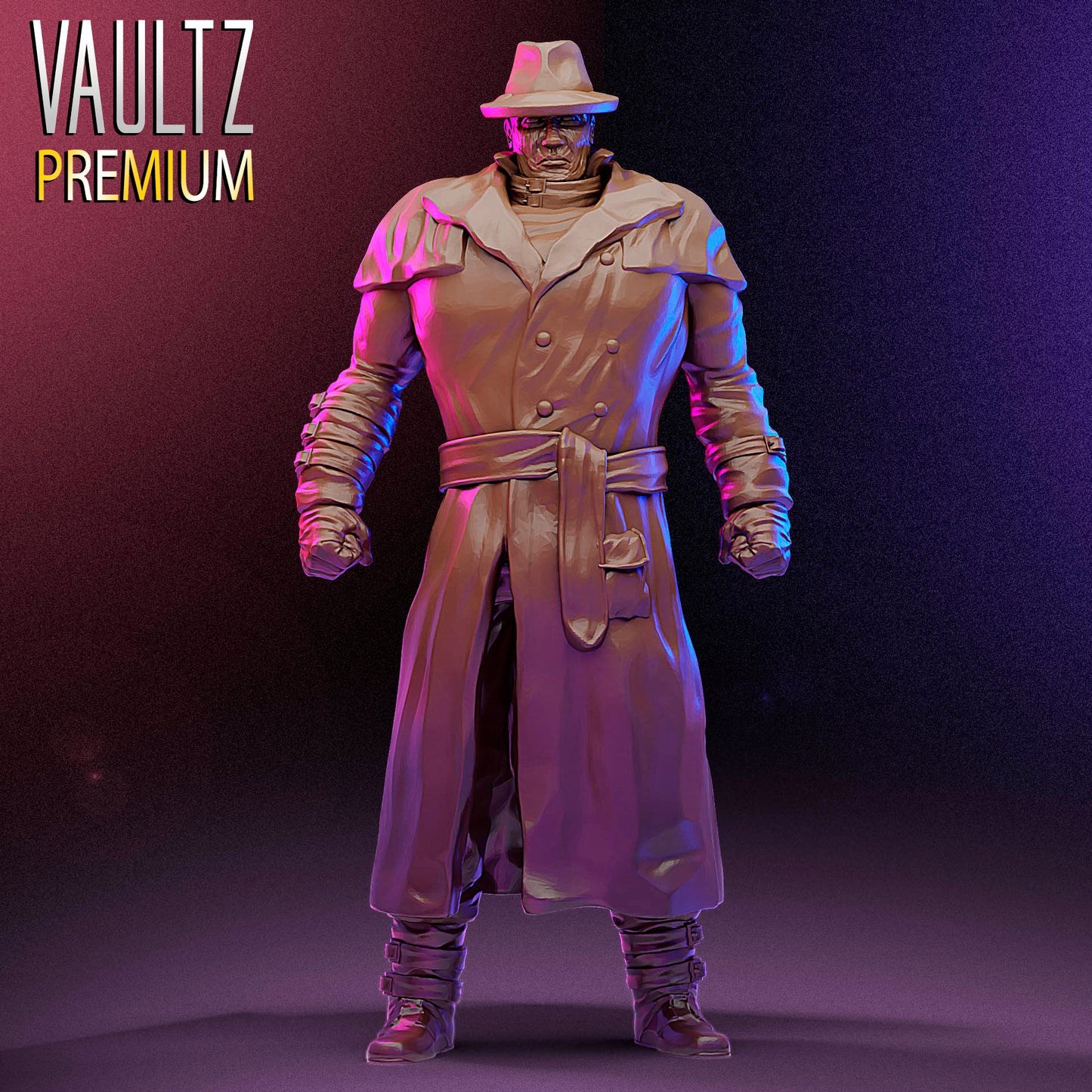 Vaultz - Mr. X, Resident Evil - Zombicide Size 35mm