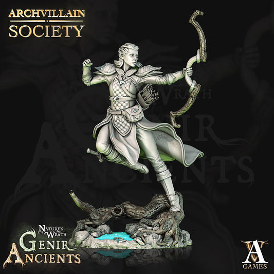 Archvillain Games - Alavara Zinbella Elf Ranger Archvillain Society Vol. 10 Natures Wrath 2022 April