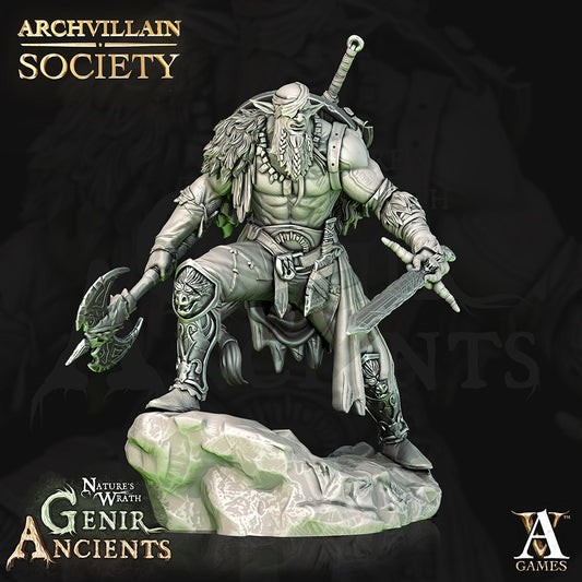 Archvillain Games - Gaelan the Valiant Hobgoblin Barbarian Archvillain Society Vol. 10 Natures Wrath 2022 April