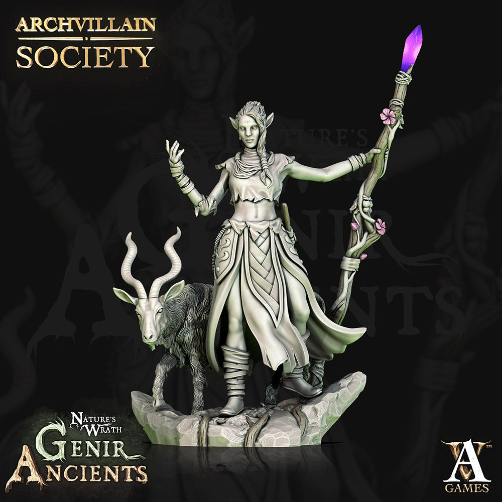 Archvillain Games - Qinwari the Wild Druid Archvillain Society Vol. 10 Natures Wrath 2022 April