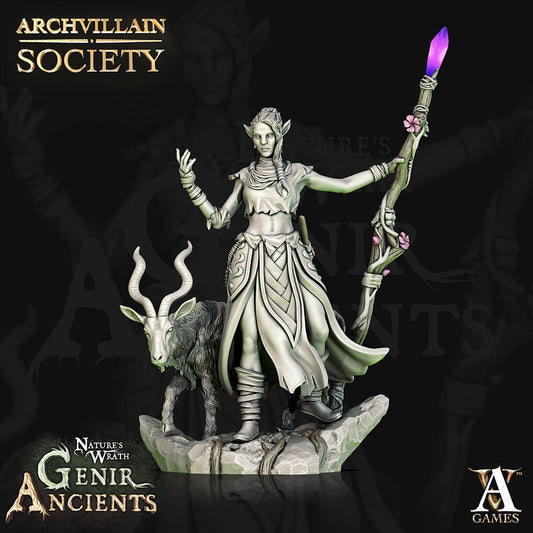 Archvillain Games - Qinwari the Wild Druid Archvillain Society Vol. 10 Natures Wrath 2022 April