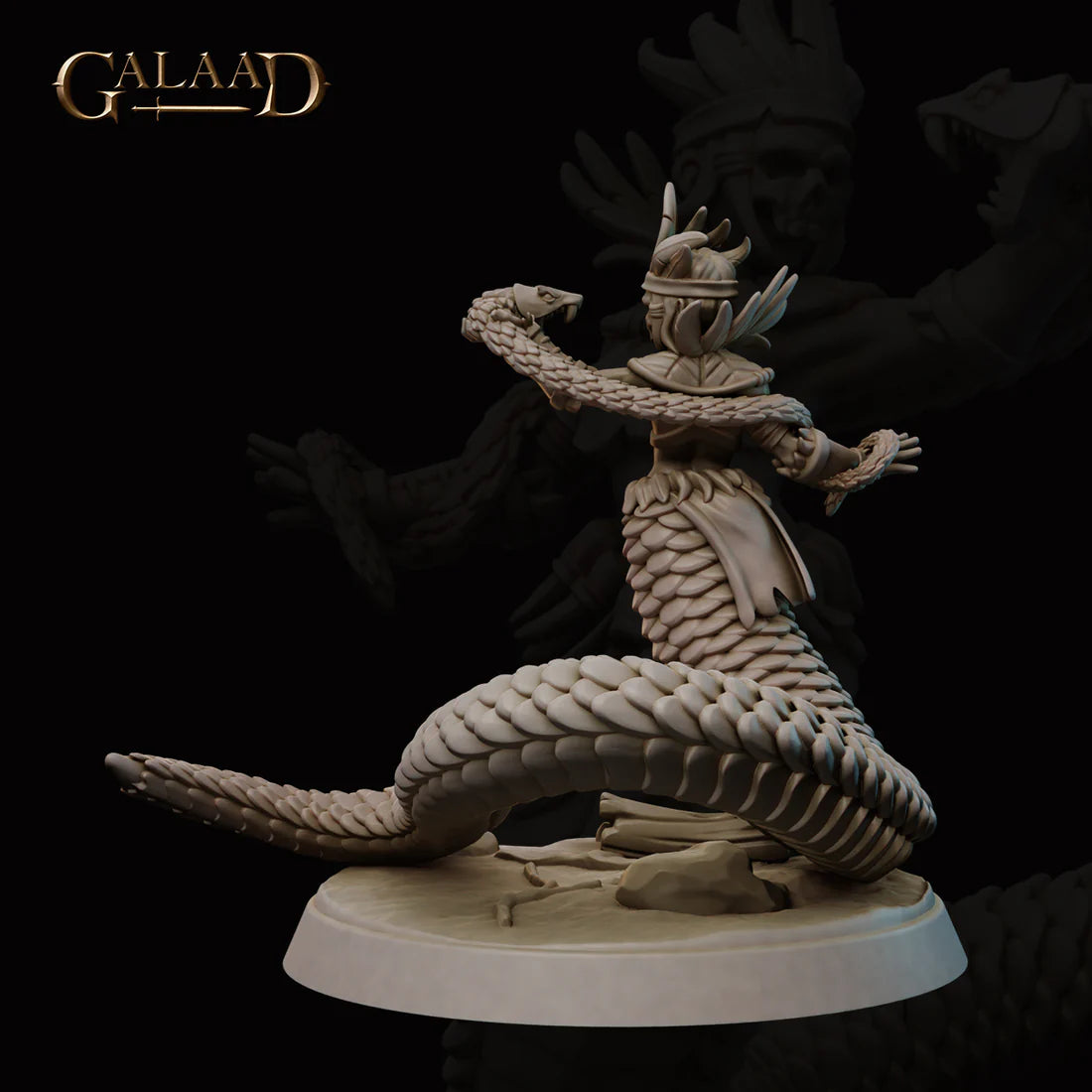 Galaad - Naga Amazon Shaman Yuan-ti Sorcerer - Amazon and Shamans 2022 Noviembre