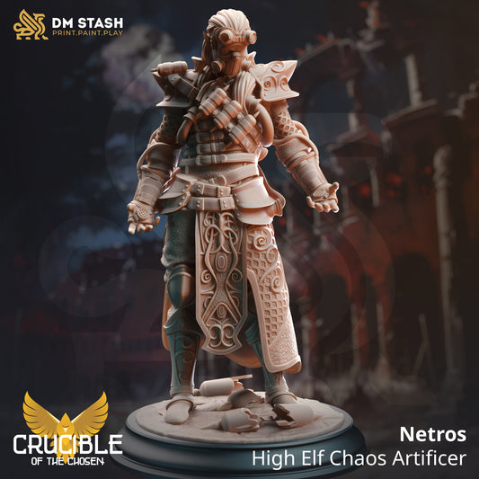 DM Stash - Netros, High Elf Chaos Artificer - Crucible of the Chosen 2024 April