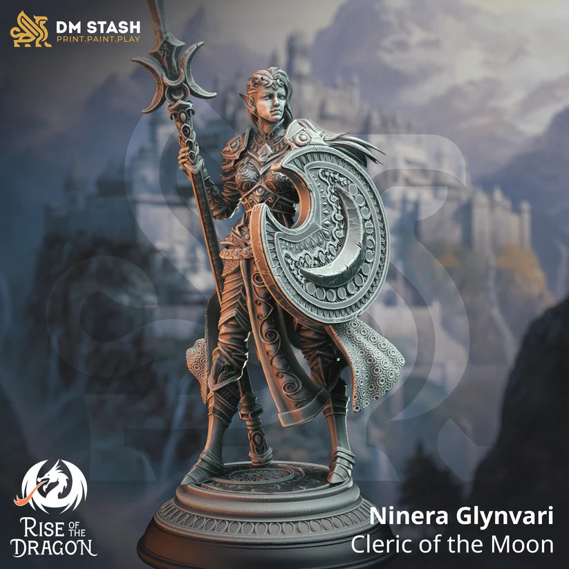 DM Stash - Ninera Glynvari, Cleric of the Moon - Rise of the Dragon 2023 November