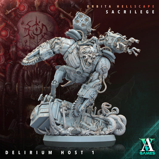 Archvillain Games Sci‐Fi - Delirium Host 1, Tyranids - Orbita Hellscape Sacrilege 2023 August