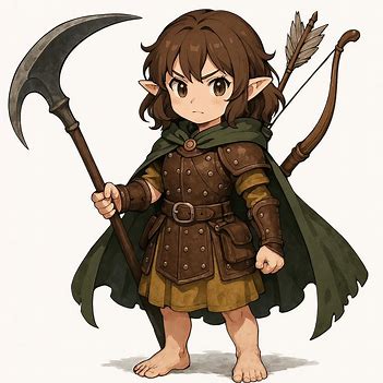 Wizards Workshop - Halfing Rogue, Custom Antonio Flores