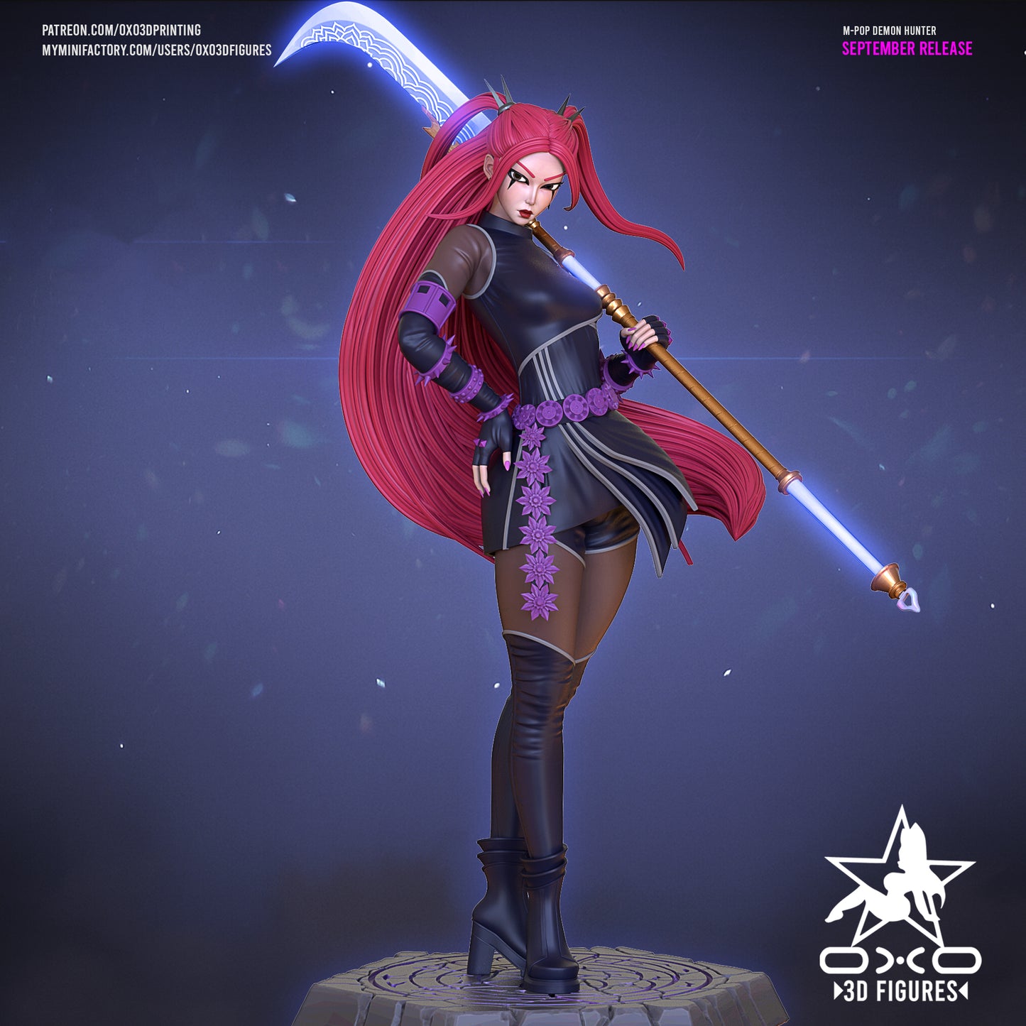 0X03D Figures - Mira Kpop Demon Hunter, Huntrix