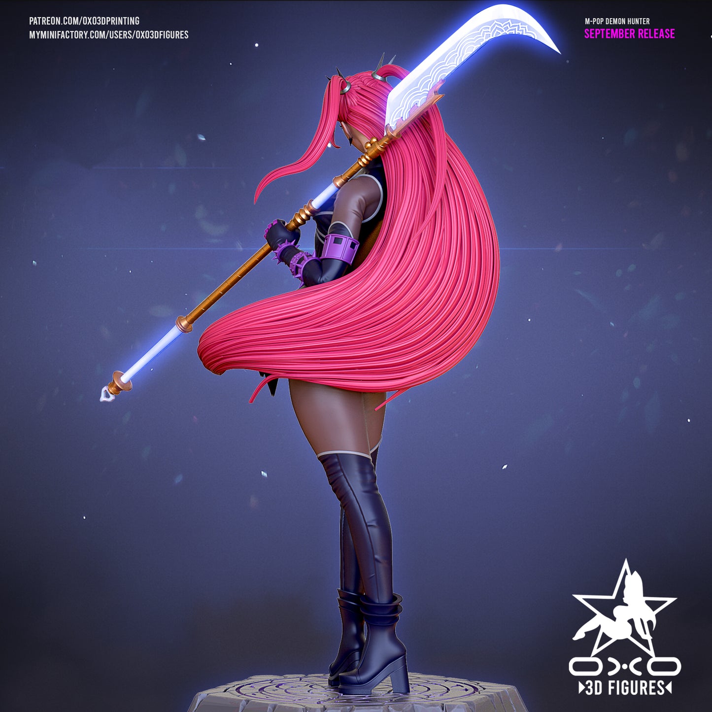 0X03D Figures - Mira Kpop Demon Hunter, Huntrix