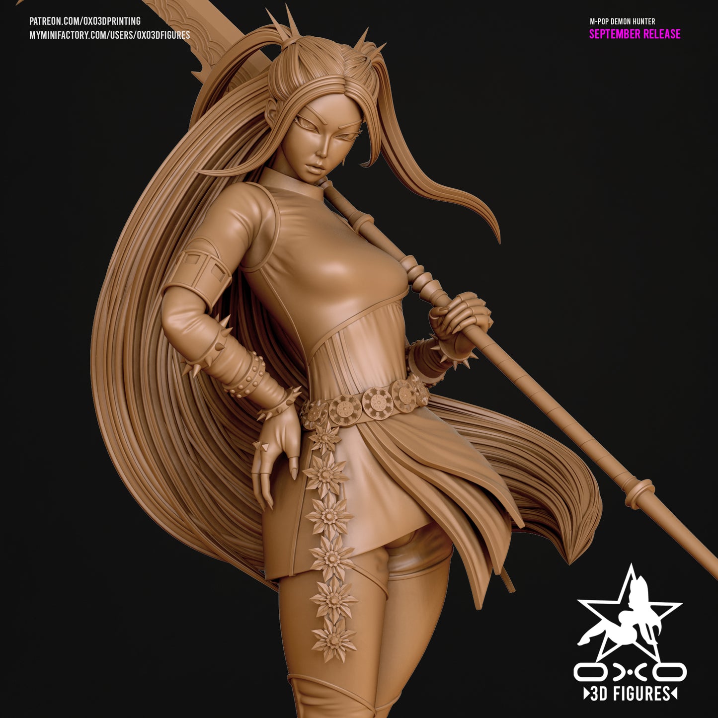 0X03D Figures - Mira Kpop Demon Hunter, Huntrix