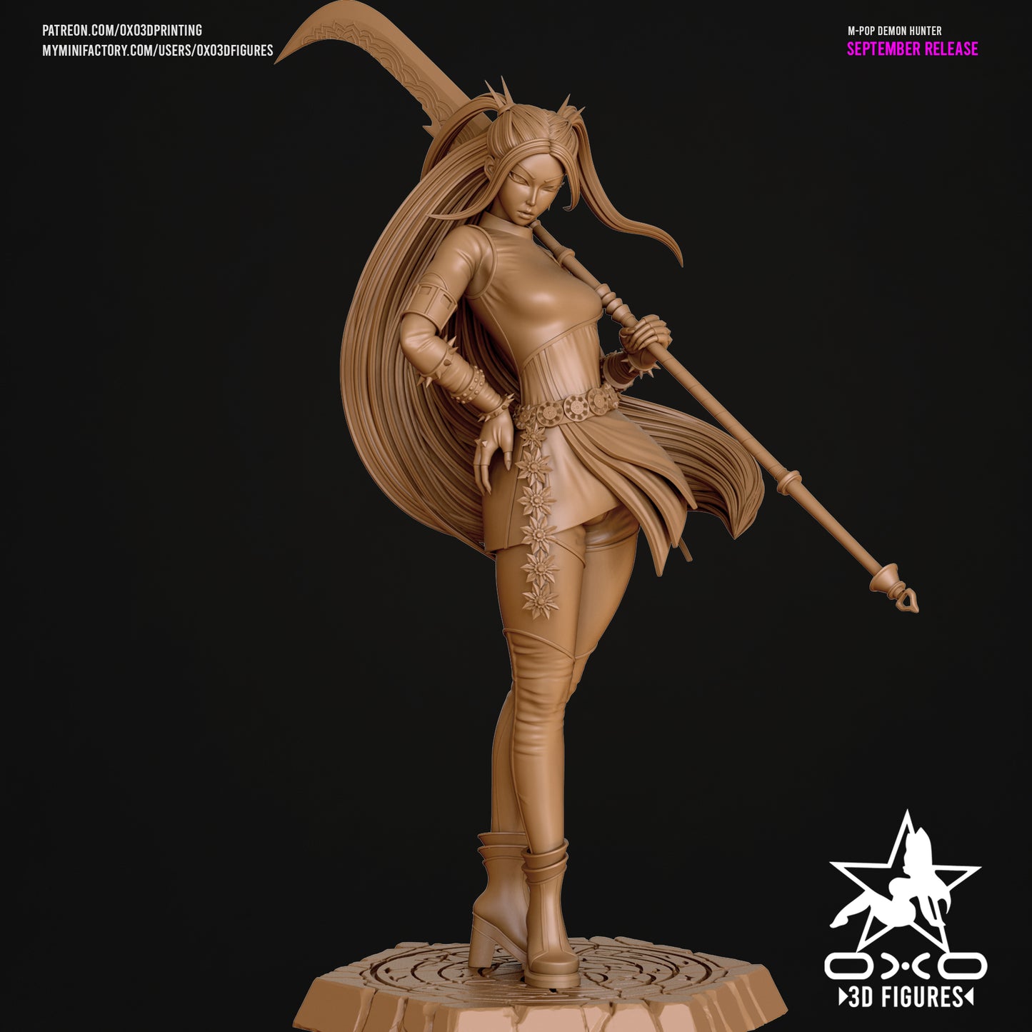 0X03D Figures - Mira Kpop Demon Hunter, Huntrix