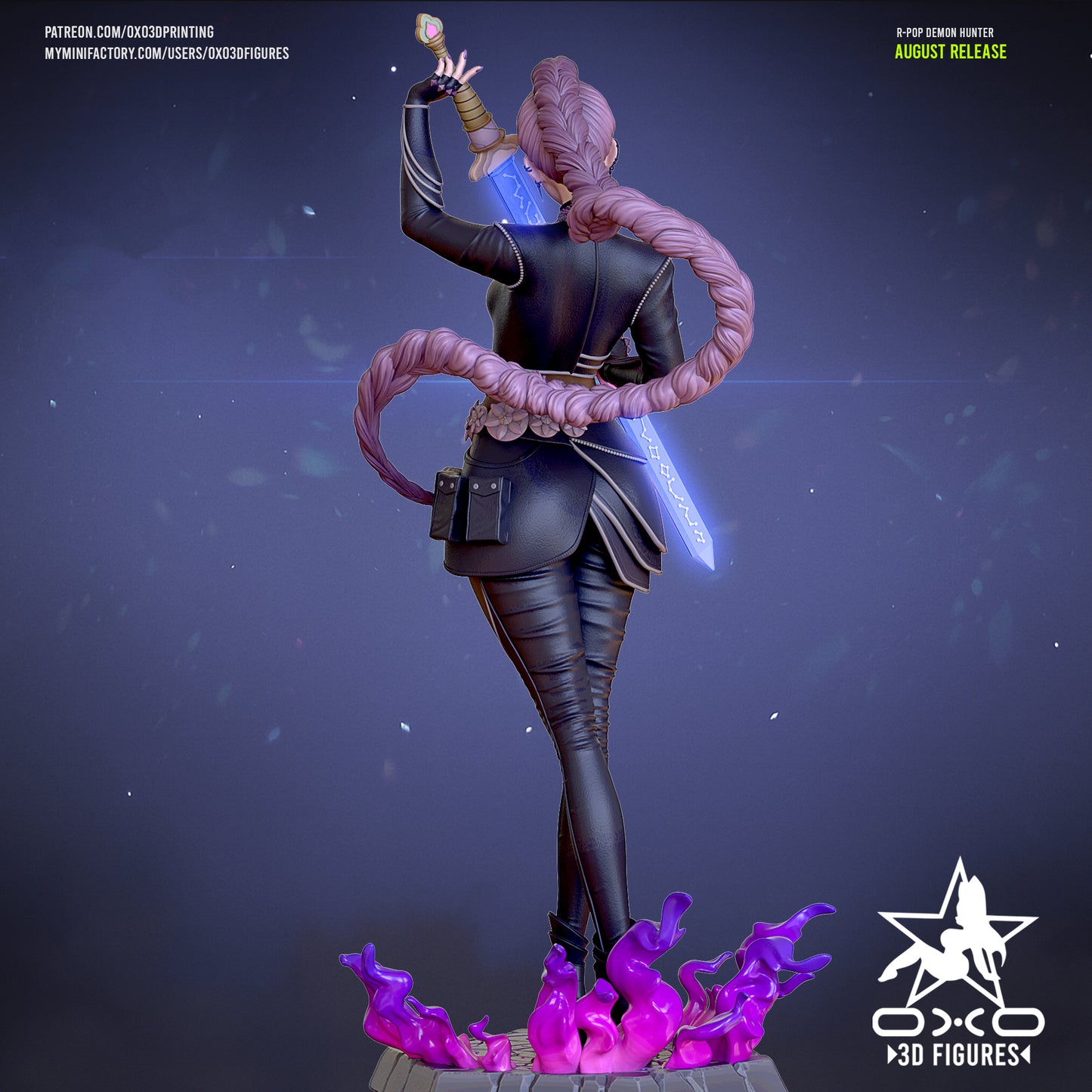 0X03D Figures - Rumi Kpop Demon Hunter, Huntrix