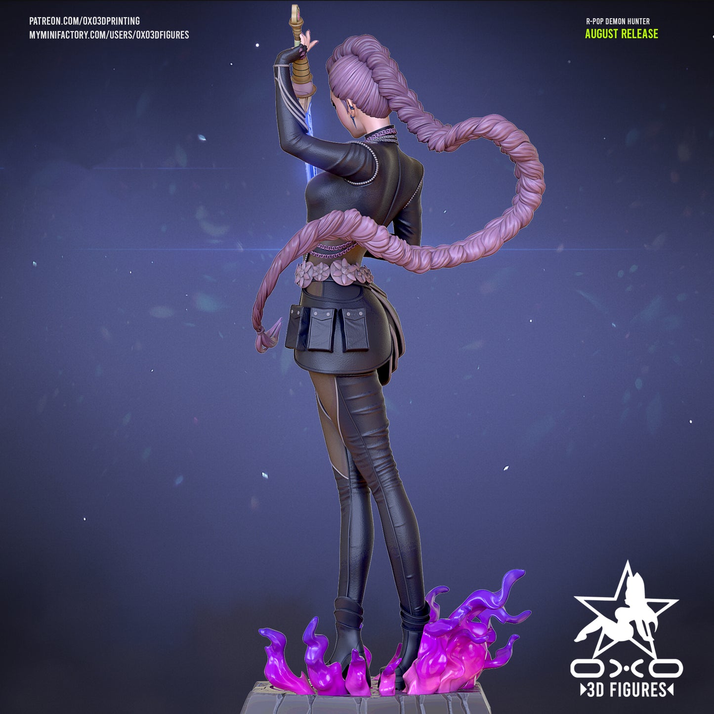 0X03D Figures - Rumi Kpop Demon Hunter, Huntrix