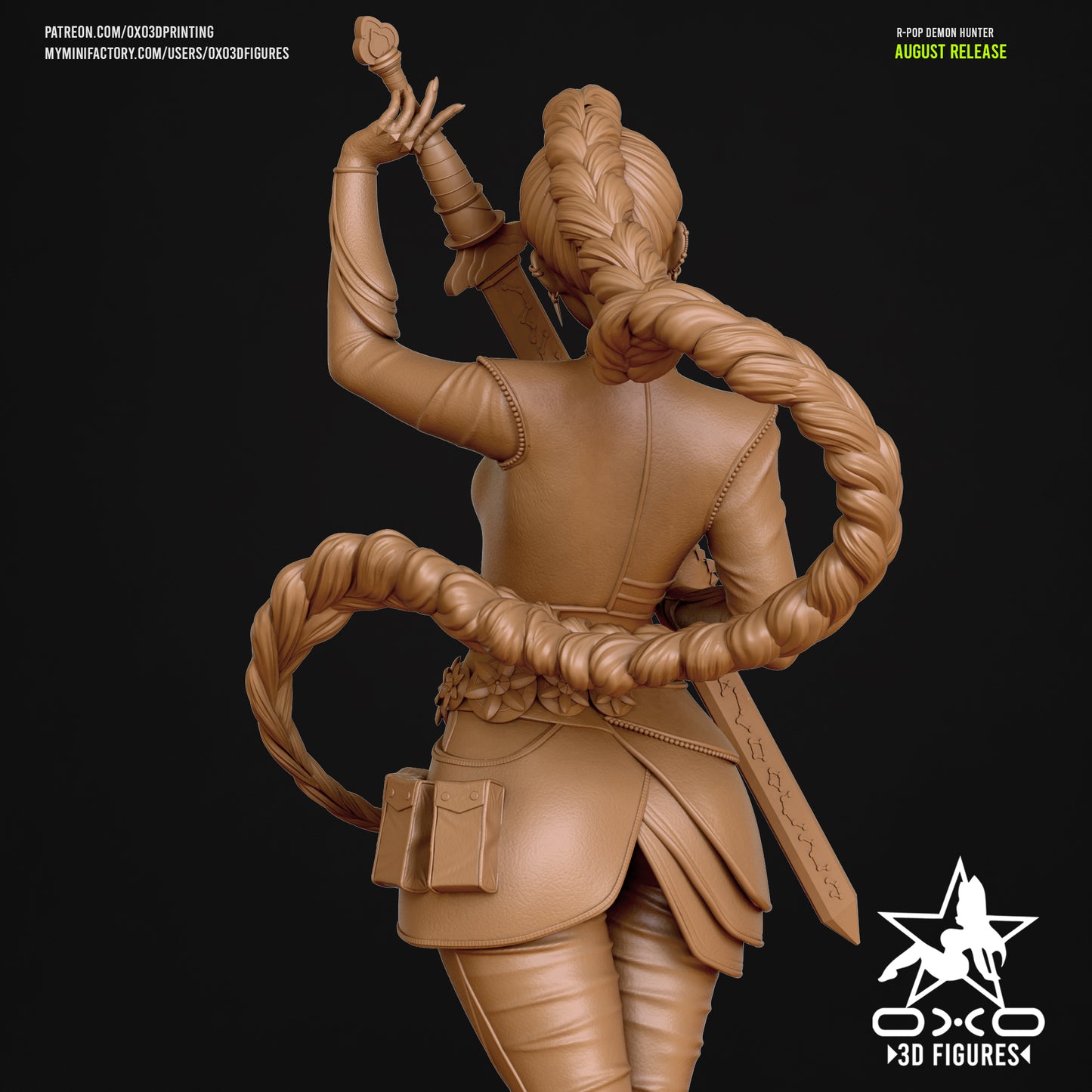 0X03D Figures - Rumi Kpop Demon Hunter, Huntrix