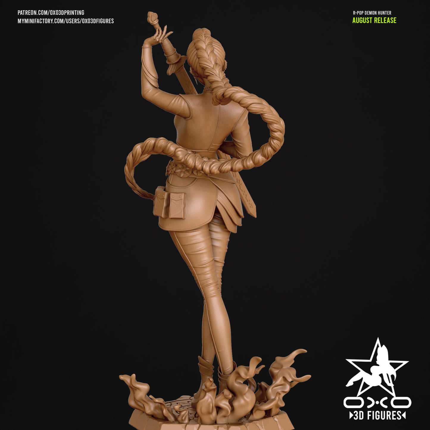 0X03D Figures - Rumi Kpop Demon Hunter, Huntrix