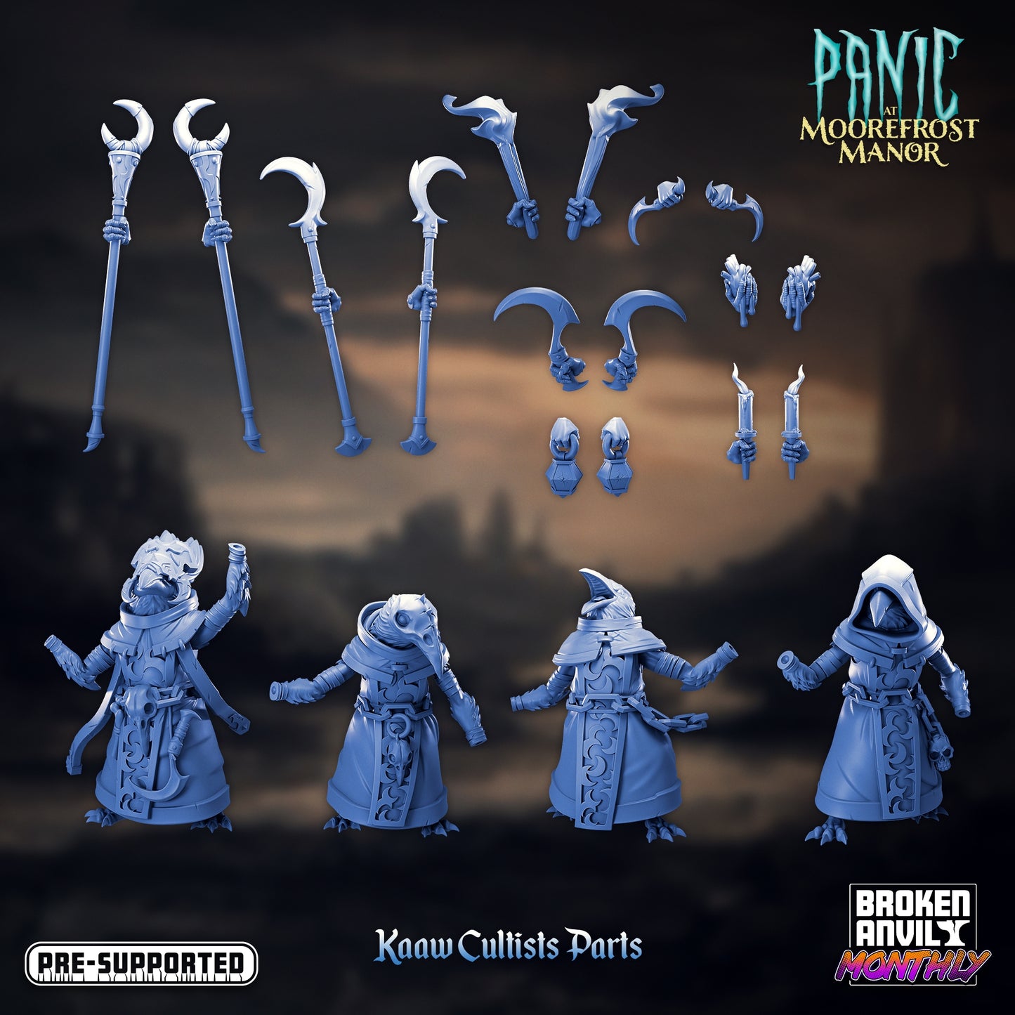 Broken Anvil - Kenku Cultists - Panic at Moorefrost manor 2021 October