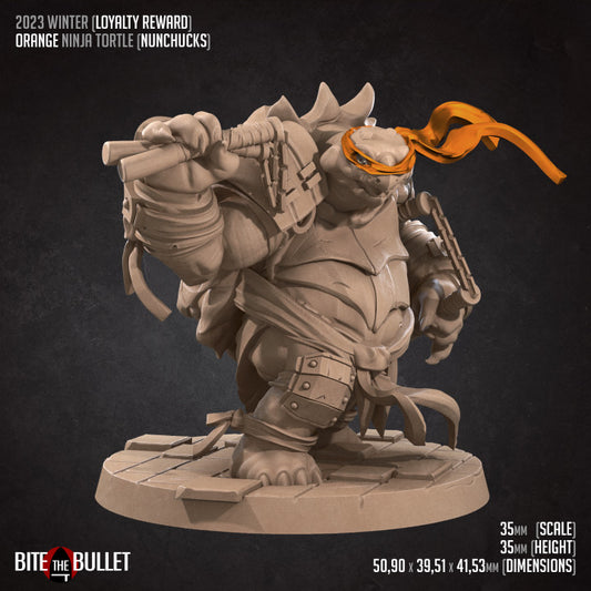 Bite the Bullet - Teenage Mutant Ninja Turtles, Michelangelo Orange - Reward 2023