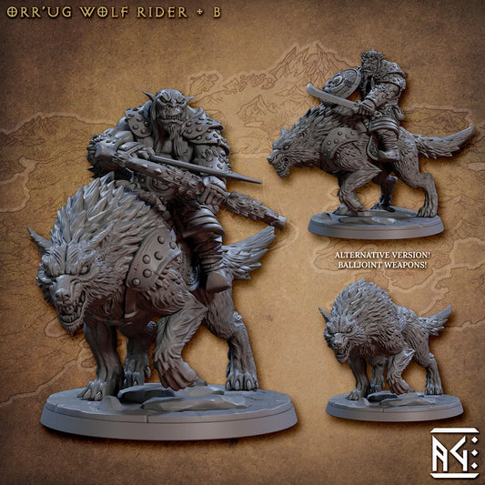 Artisan Guild - Orr Ug Orc Wolf Rider B - Nomad Orr'ugs 2023 March