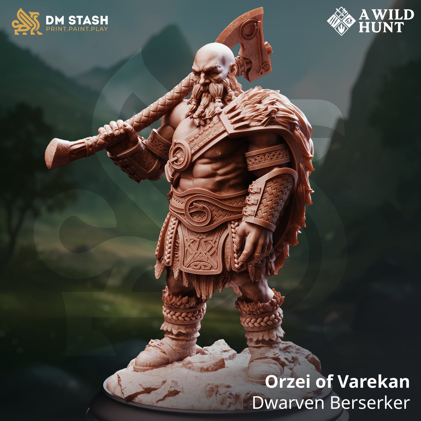 DM Stash - Orzei of Varekan, Dwarf Berserker - A Wild Hunt 2025 November