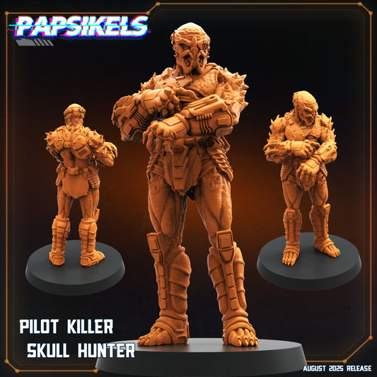 Papsikels - Pilot Killer Skull Hunter - 2025 August