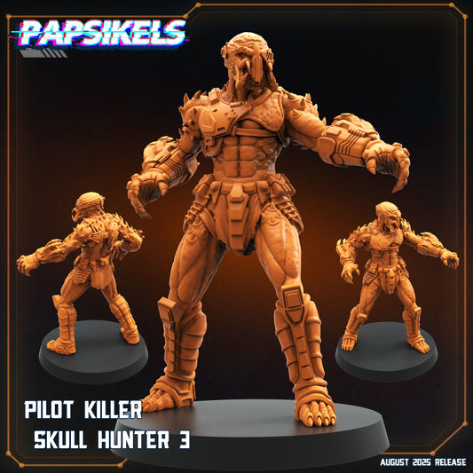 Papsikels - Pilot Killer Skull Hunter 3 - 2025 August