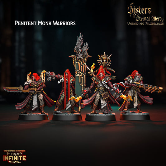 Heroes Infinite Raging Heores - Penitent Monk Warriors - Sisters Of Eternal Mercy - Unending Pilgrimage 2025 December