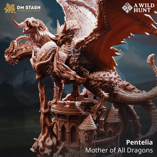 DM Stash - Tiamat, Mother of Dragons (Gargantuan) - A Wild Hunt 2025 November