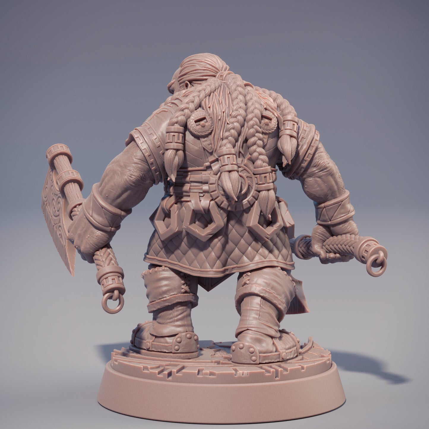 Daybreak Miniatures - Petri ”Red Axes” Redhalla - Dwarfs of the Dark Deep 2020 December