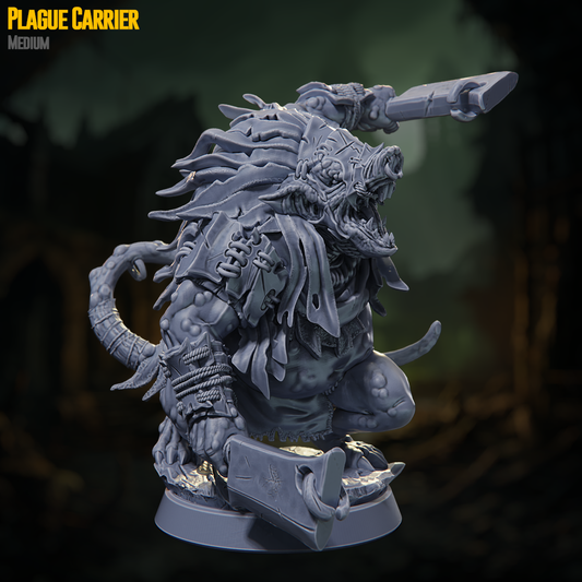 Claymore Miniatures - Plague Carrier - Death by Plague 2025 May