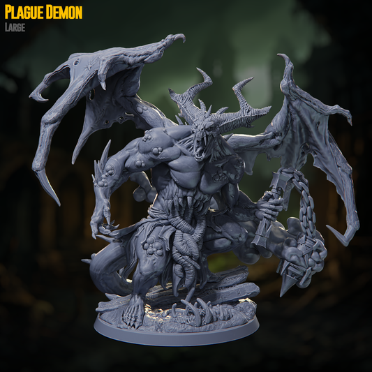 Claymore Miniatures - Plague Demon (Large) - Death by Plague 2025 May
