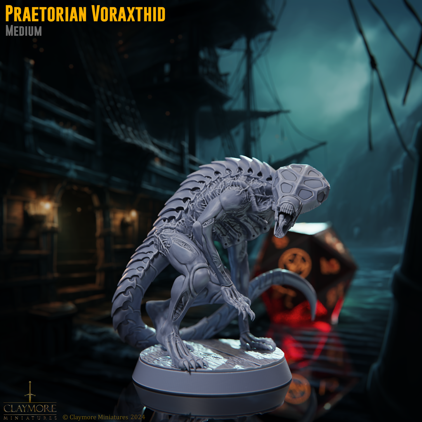 Claymore Miniatures - Praetorian Voraxthid, Xenomorph - Voyage of the Damned 2025 March