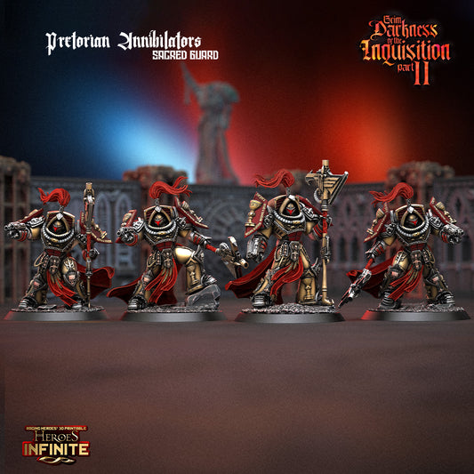 Heroes Infinite Raging Heores - Pretorian Annihilators Sacred Guard, Custodes  - Grim Darkness of the Inquisition 2 #40