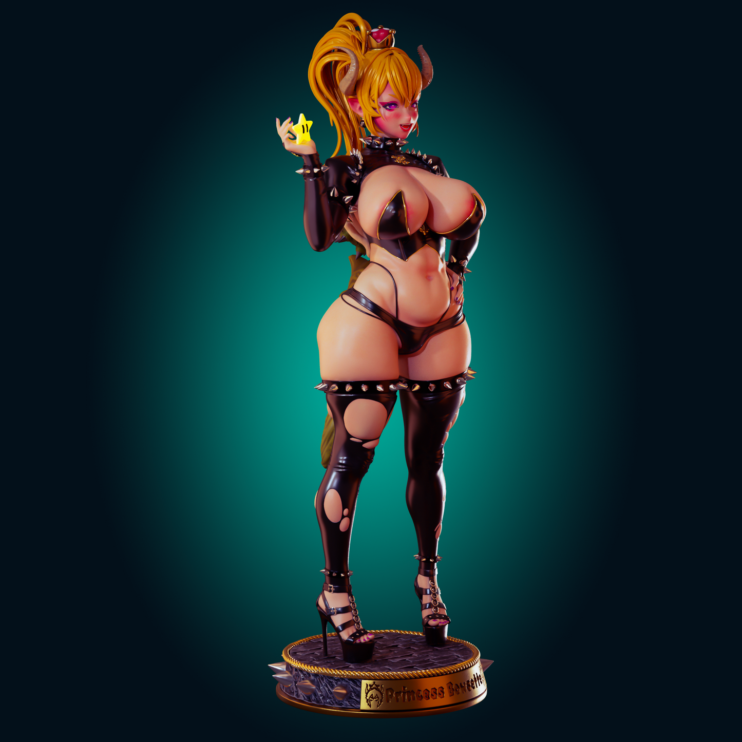 Officer Rhu - Bowsette, Super Mario