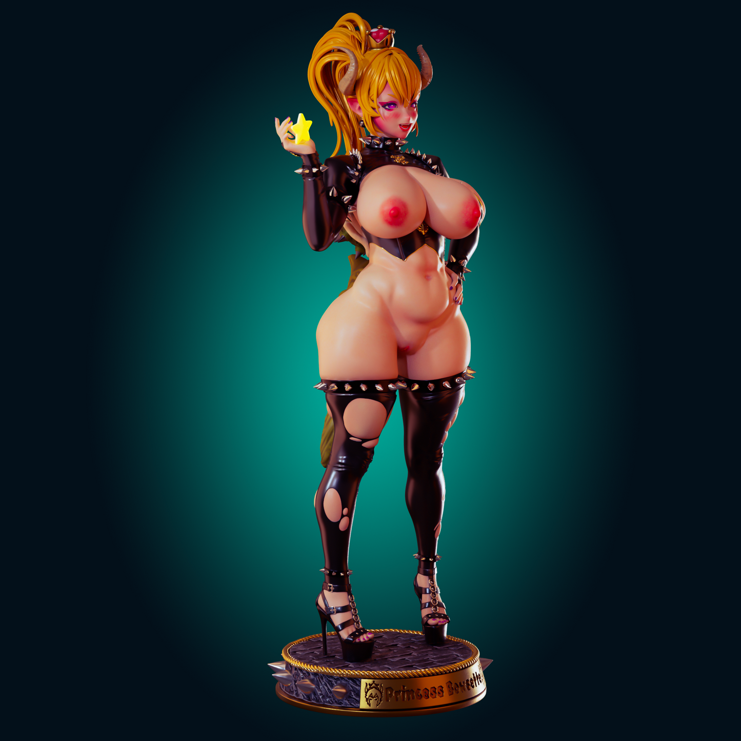 Officer Rhu - Bowsette, Super Mario