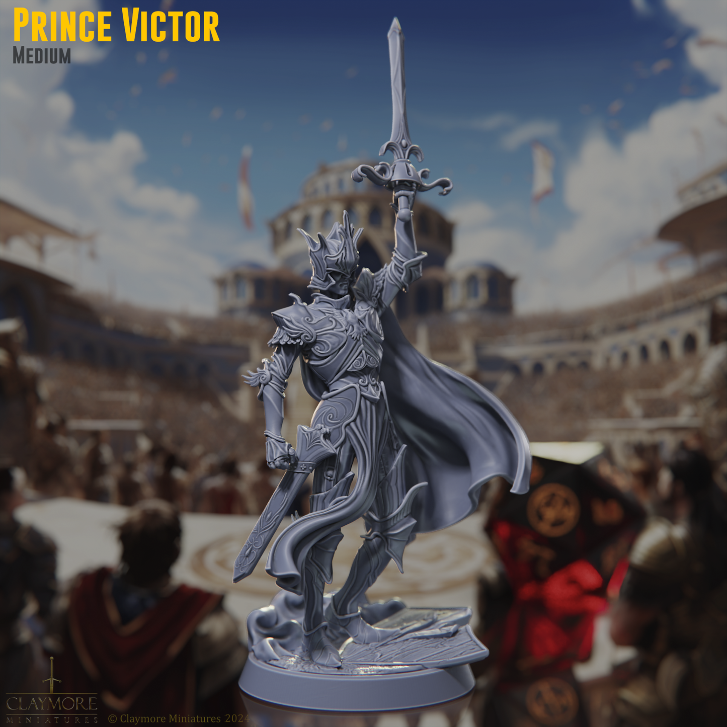 Claymore Miniatures - Prince Victor - Tournament of Champions 2025 January