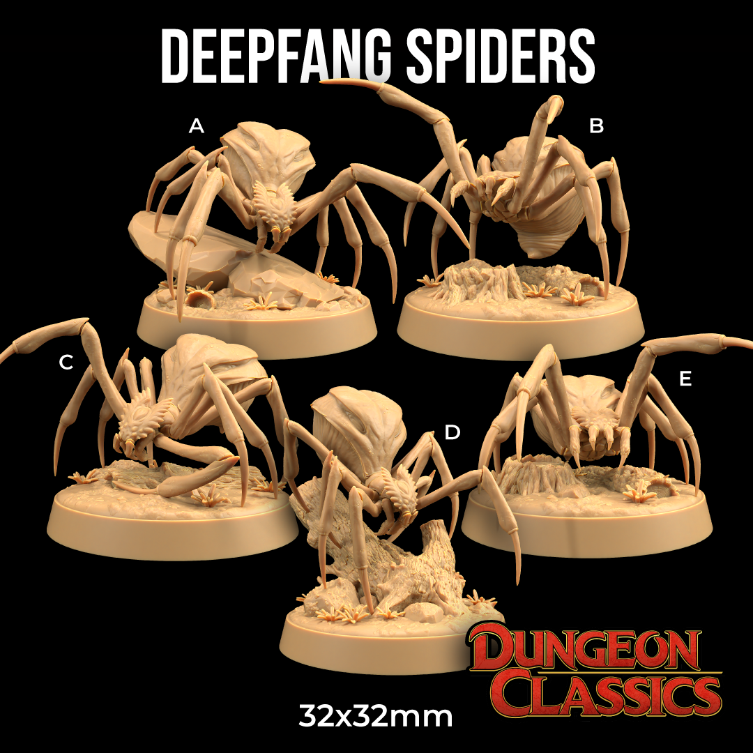 Dragons Trappers Lodge - Deepfang Spiders - Lost Mine of Phandelver