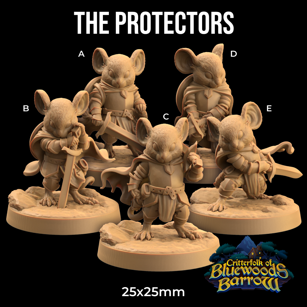 Dragons Trappers Lodge - Champions of Critterfolk Vol.1 2024 September Release 35mm