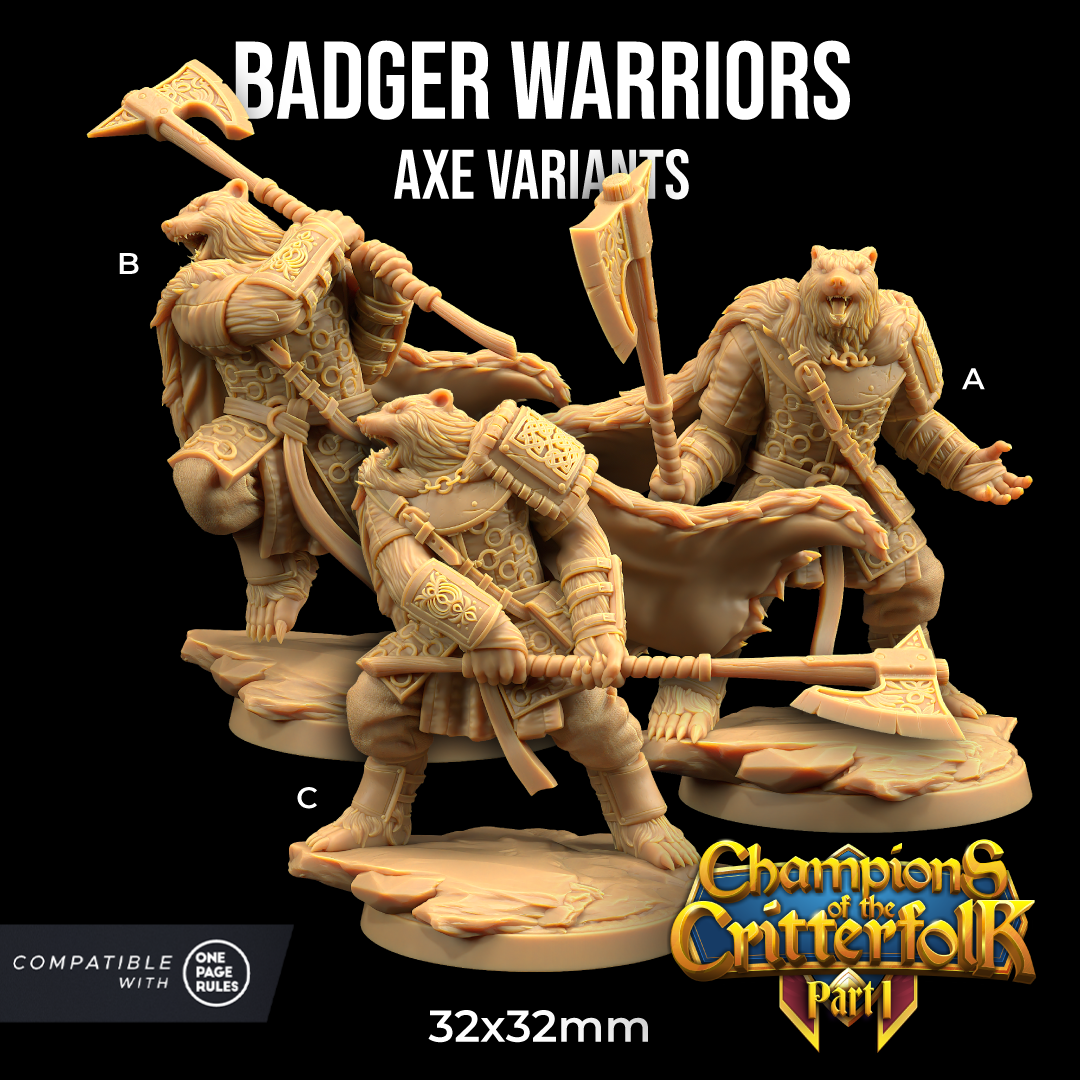 Dragons Trappers Lodge - Champions of Critterfolk Vol.1 2024 September Release 35mm