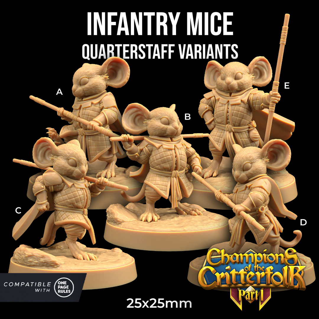 Dragons Trappers Lodge - Champions of Critterfolk Vol.1 2024 September Release 35mm