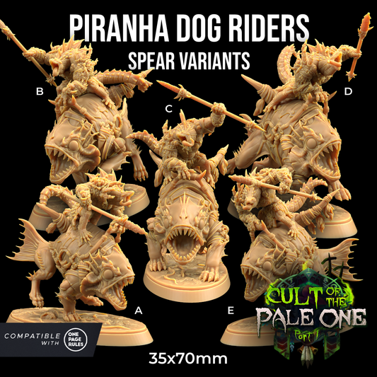 Dragons Trappers Lodge - Piranha Dogs Riders Spear - Cult of The Pale One Part 1 -2024 November Release 35mm