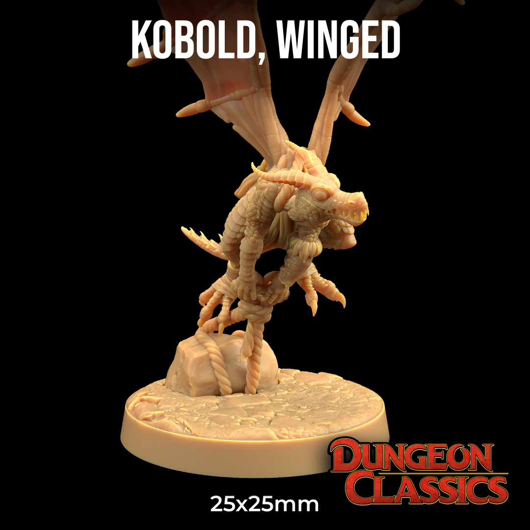 Dungeon Classics - Winged Kobold 2024 October Release 35mm (humanoid)