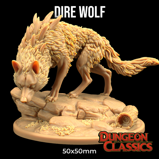 Dungeon Classics - Dire Wolf 2024 October Release 35mm