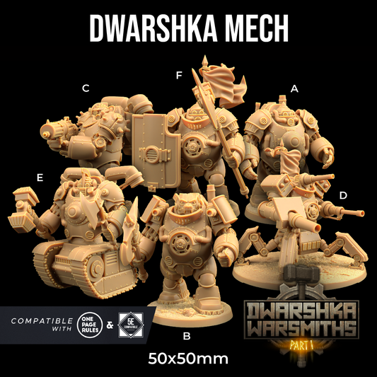 Dragons Trappers Lodge - Dwarshka Mech (Large) - Dwarshka Warsmiths Pt. 1 2025 August
