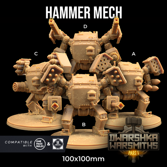Dragons Trappers Lodge - Hammer Mech (Gargantuan) - Dwarshka Warsmiths Pt. 1 2025 August