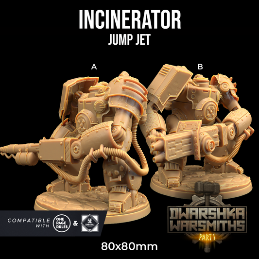 Dragons Trappers Lodge - Incinerator, Jump Jet (Huge) - Dwarshka Warsmiths Pt. 1 2025 August