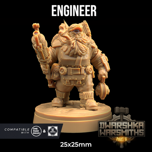 Dragons Trappers Lodge - Dwarf Artificer Engineer - Dwarshka Warsmiths Pt. 2 2025 September